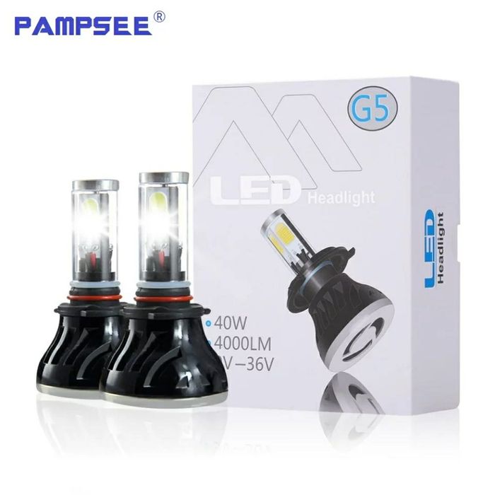 Set Led h1 40w 4000 lumeni calitate A+ 2 power SMD COB Pro