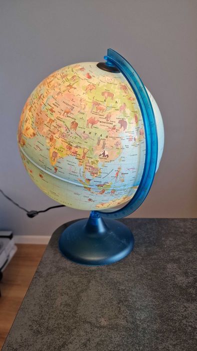 Светещ глобус Nova Rico - Сафари, 25 cm