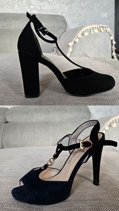 Туфли на устойчивом каблуке