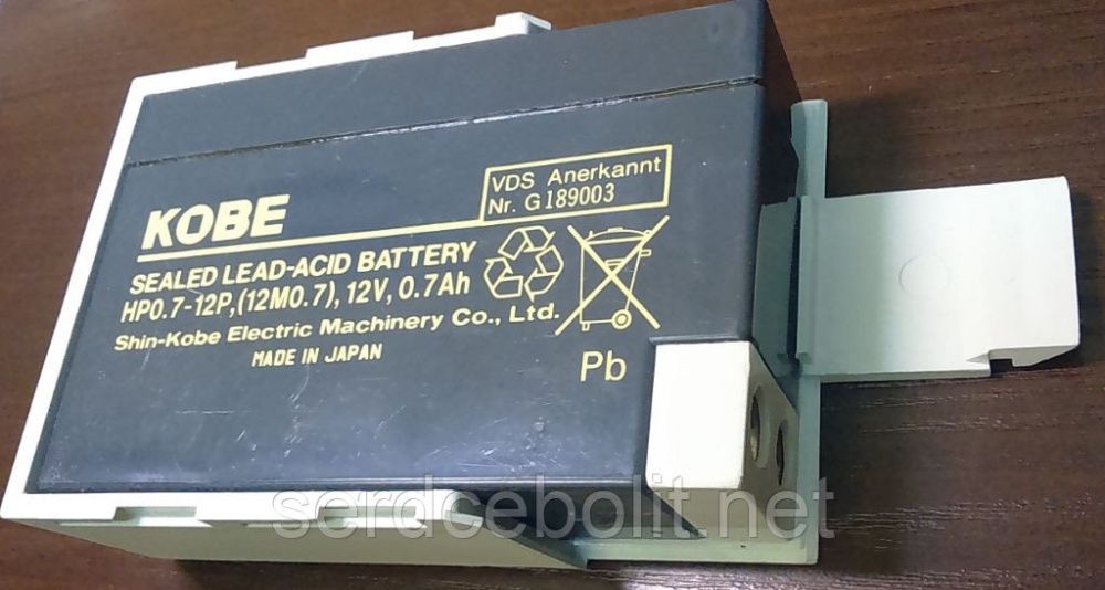 ЭКГ Аккумулятор 12В 0.8Ач для Геолинк