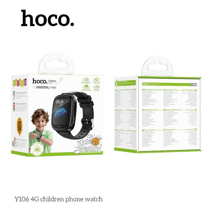 Детские Смарт-Часы HOCO Y106 4G 700 мА·ч. Есть доставка