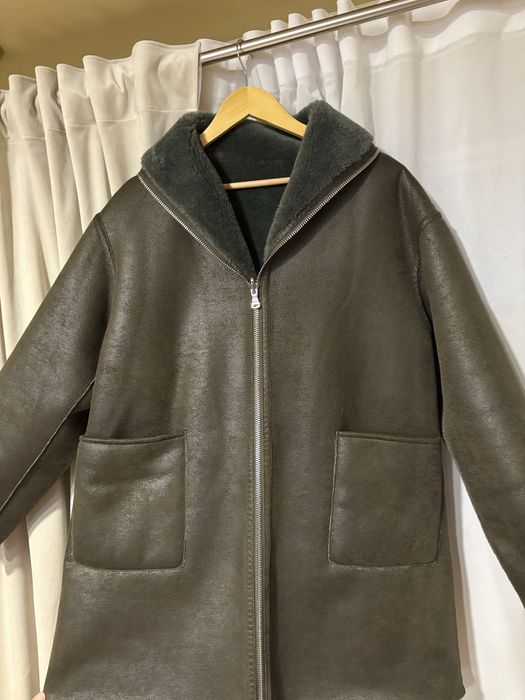 Palton blana artificiala cu 2 fețe