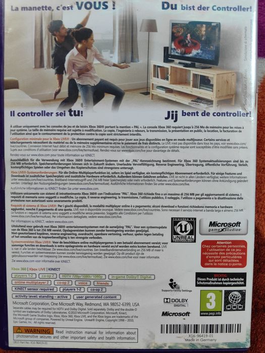 Kinect Adventures Xbox 360 Microsoft