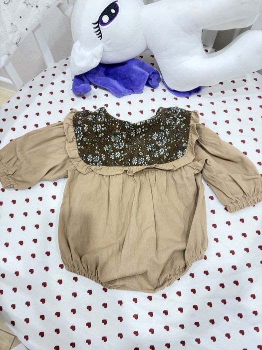 Боди для девочек в винтажном стиле