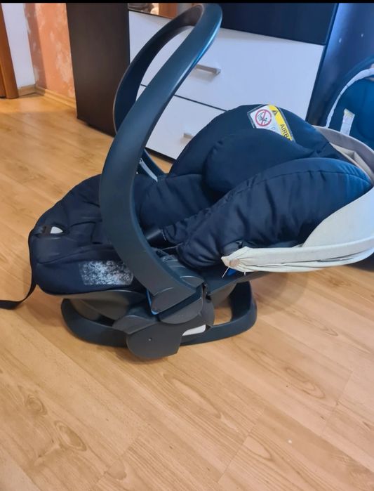 Scoica Stokke Be Safe cu baza Isofix Be Safe