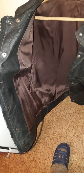 Яке от естествена кожа