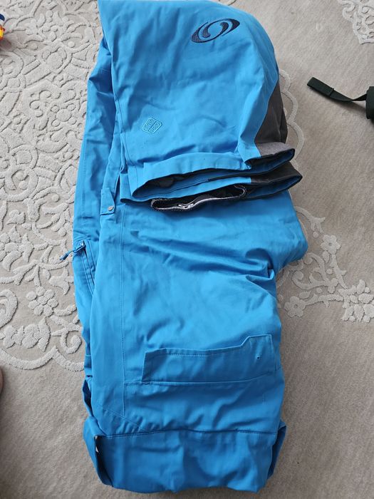 Pantaloni ski SALOMON (M barbat) 20k snowboard iarna zapada salopeta