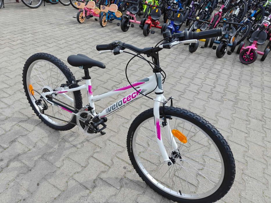 Алуминиев велосипед 24" Velotec Adventure розов