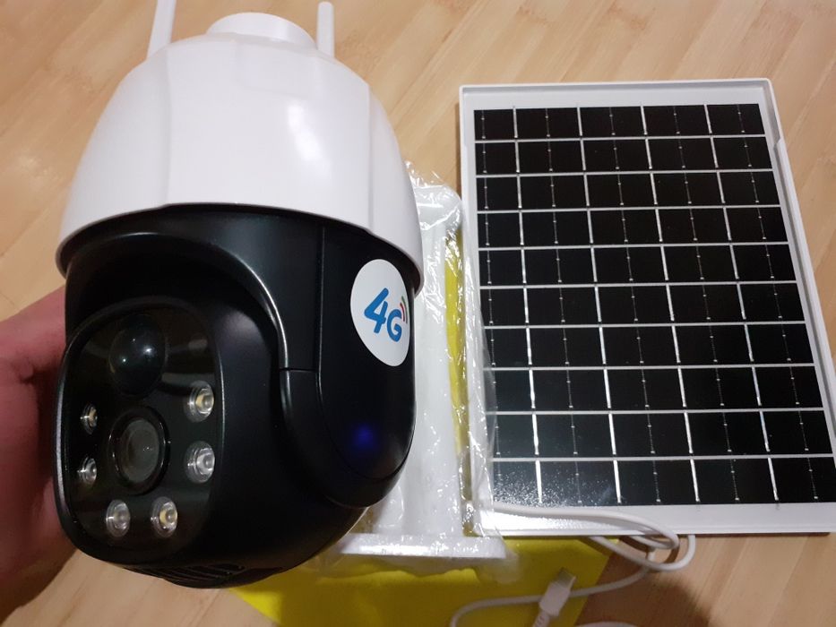 Camera smart 4G,panou solar,cartela sim