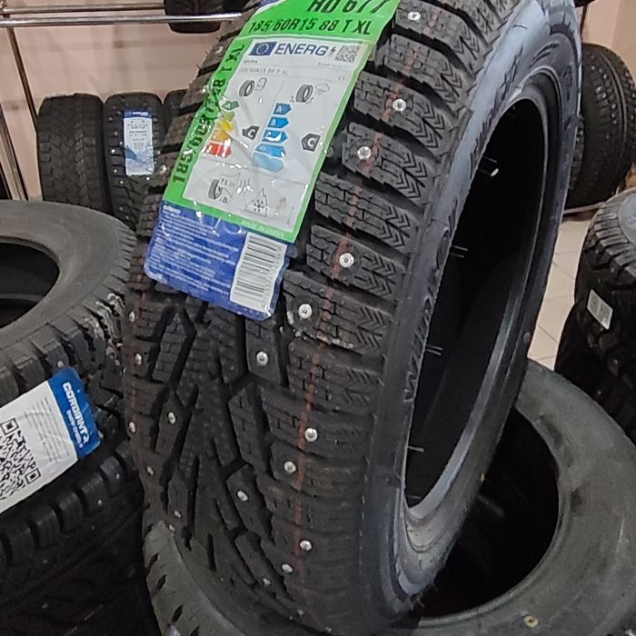 185/60 R15 Новые Шипованные