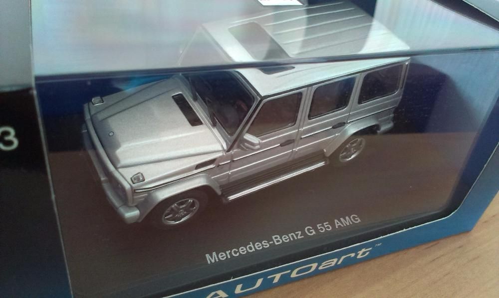 Autoart 1:43 silver- Mercedes G55 AMG