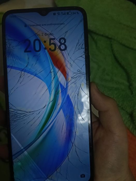 Обмен с трещиной honor x5b