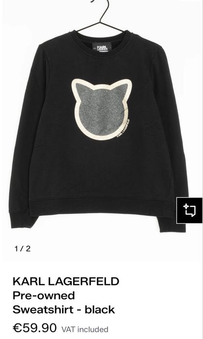 KARL LAGERFELD / дамска блуза XS