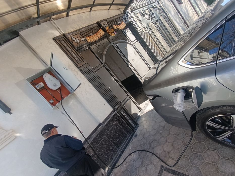 Установка зарядки для электромобилей все модели