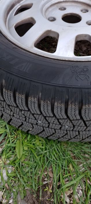 4бр. Зимни гуми 195/65 R15 Viking (DOT 23) + ОРИГИНАЛНИ КОВАНИ Джанти 5х112 за VW/Audi/Skoda