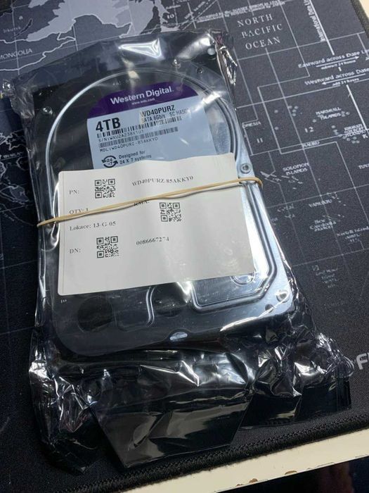 Hard disk Western Digital New Purple 4TB SATA-III IntelliPower 64MB WD40PURZ