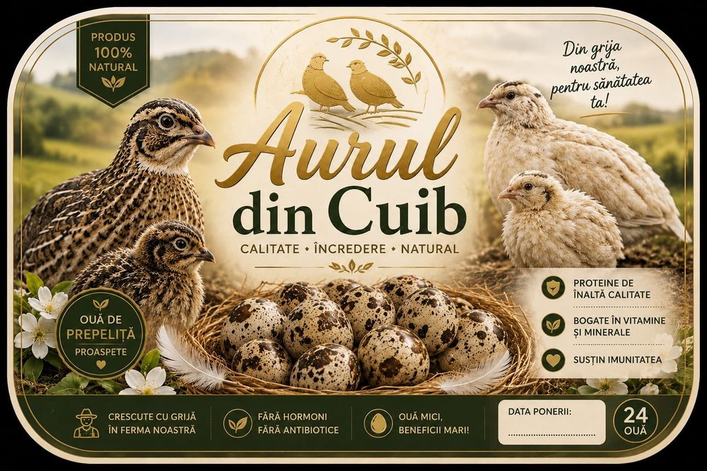 Ouă de prepeliță de vânzare