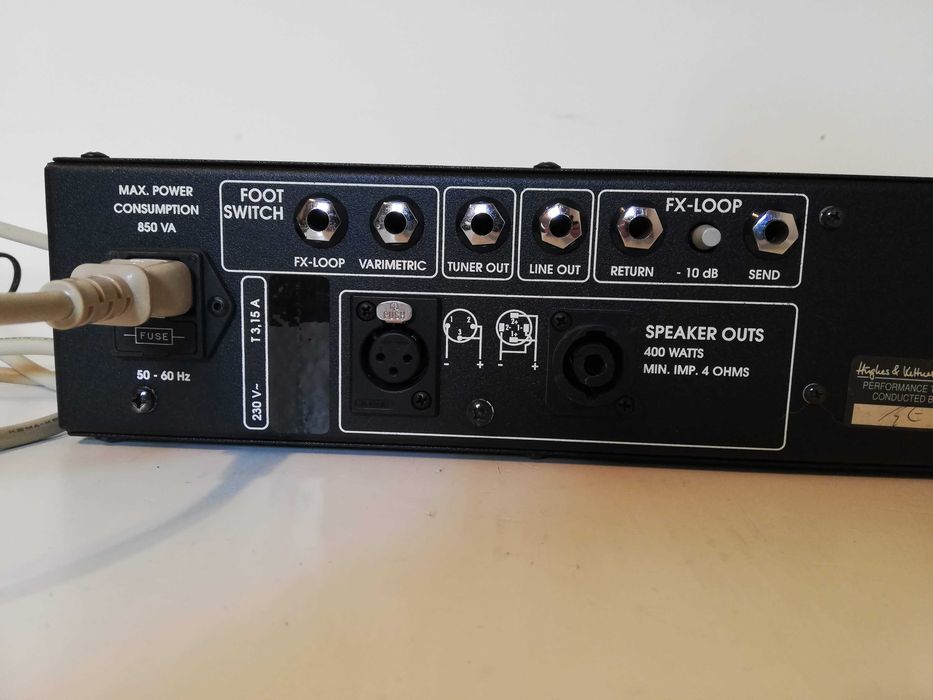 Hughes & Kettner Bass Base 400 - Amplificator legendar de chitara bass - Raritate