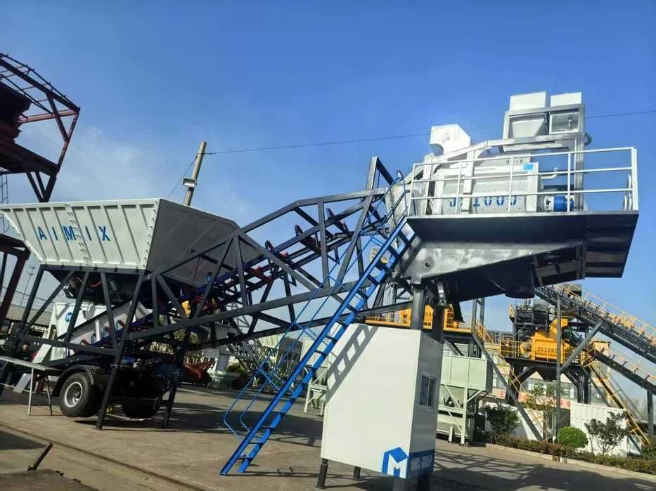 Мобильный бетонный завод  AJY-60