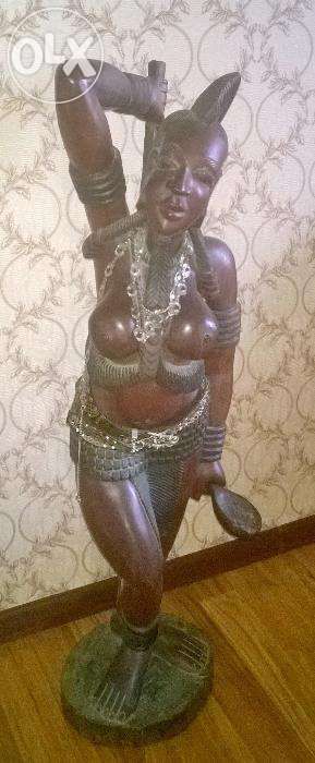 Африканские статуи 2шт