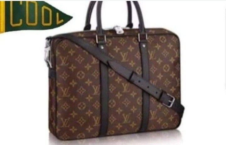 Genti laptop Louis Vuitton,curea detasabila, model unisex, saculet,eti