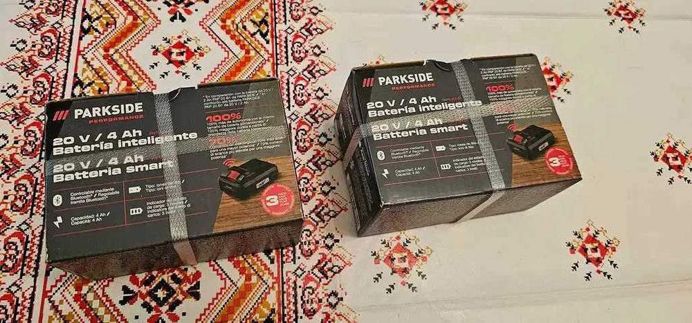 Polizor unghiular  flex fara fir Parkside Performance PWSAP 40-Li A1