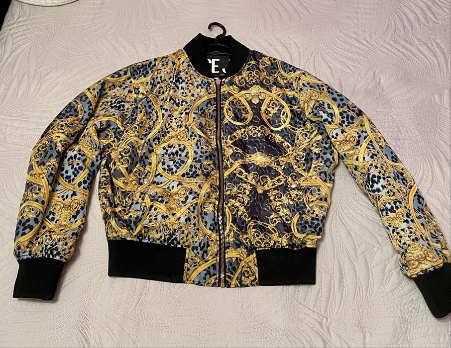 Geaca bomber cu 2 fețe - Versace Jeans Couture