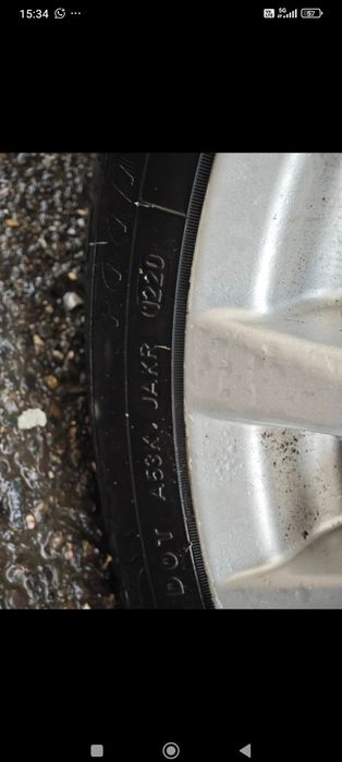 Set Jante  16"  ,4x100 cu anvelope vară