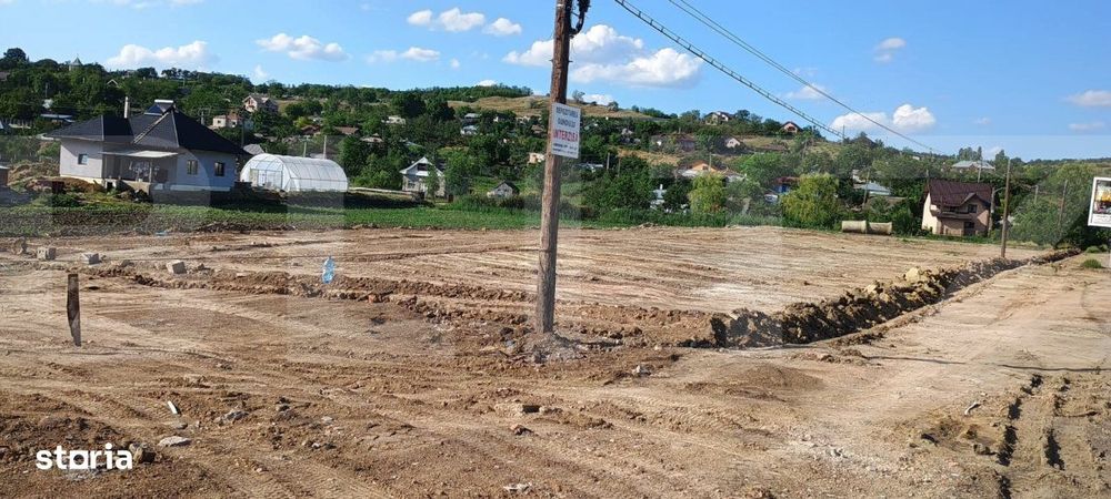 Teren intravilan ,1800mp, deschidere la DN, Rachiti