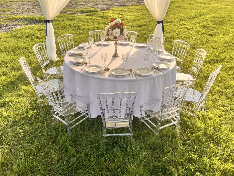 Столы, стулья в аренду с доставкой