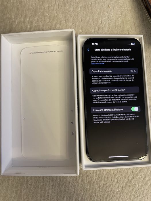 Iphone 14, 128gb, Midnight, stare FOARTE BUNA