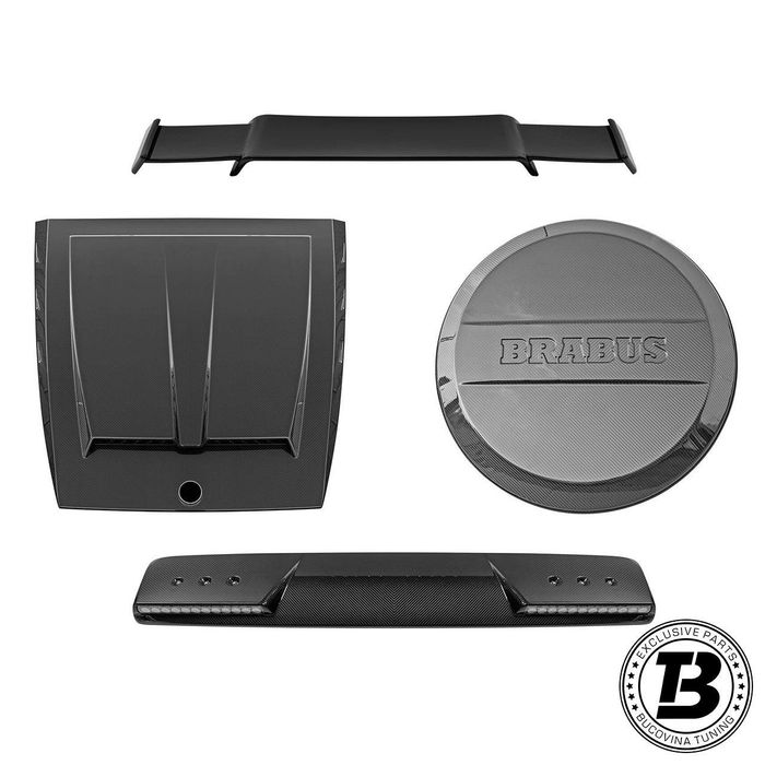 Pachet Exterior compatibil cu Mercedes G Class W464 BRBS Carbon