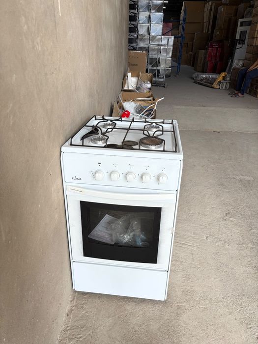 Газовый плита с духовкой