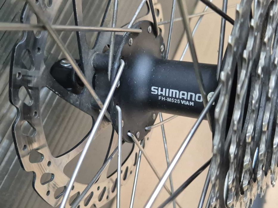 Roti MTB Rigida Sphinx 19, 26inch, disc, caseta Shimano 9 pinioane