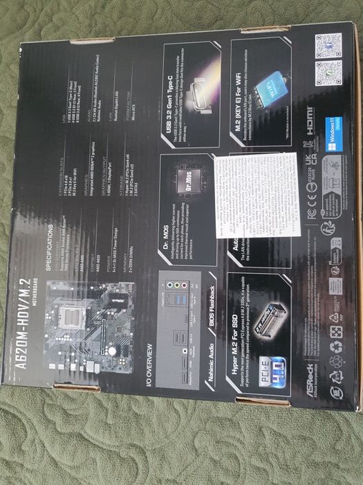 Материнская палата Asrock A620M