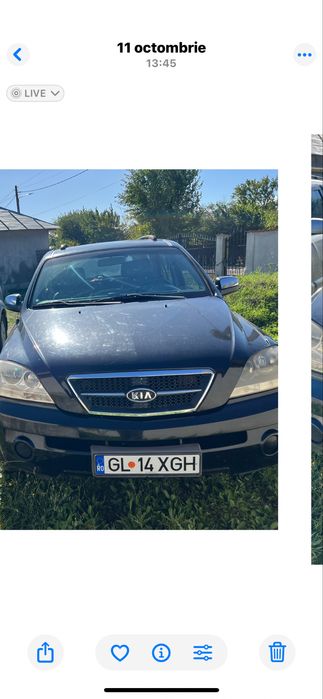 Vînd kia sorento 2,5  140 cp 4/4