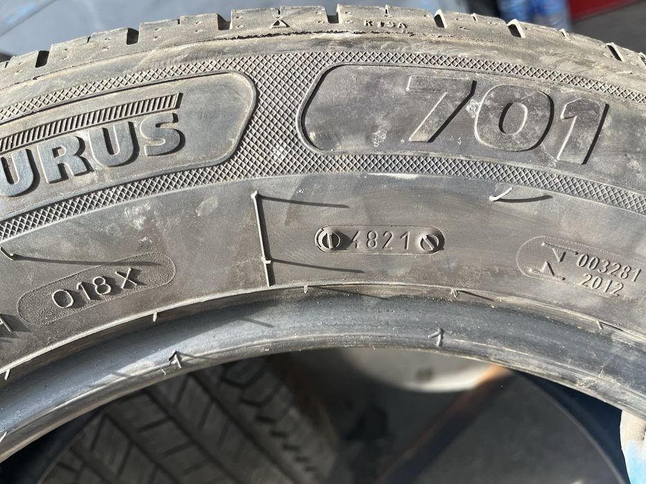 2 бр. летни гуми 225/60/17 Taurus SUV DOT 4821 5 mm