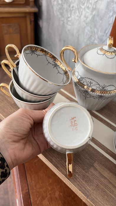 Чайный сервиз советский фарфор