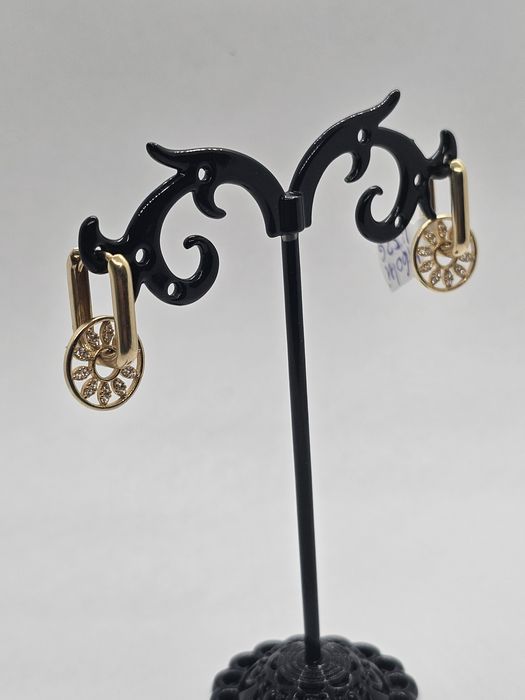 Vand cercei din aur 14 k 4.52 g cod 306