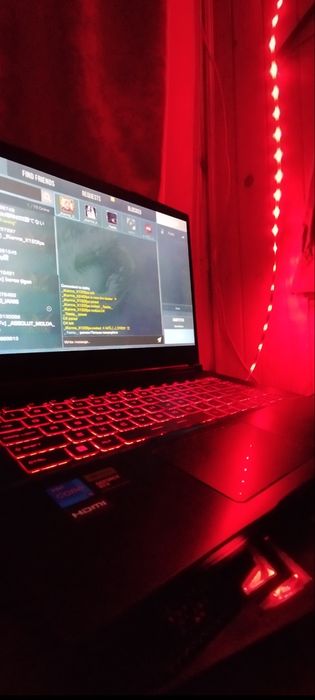 Laptop gaming MSI RTX 4050 , i5 gen 12 , 16 GB ram