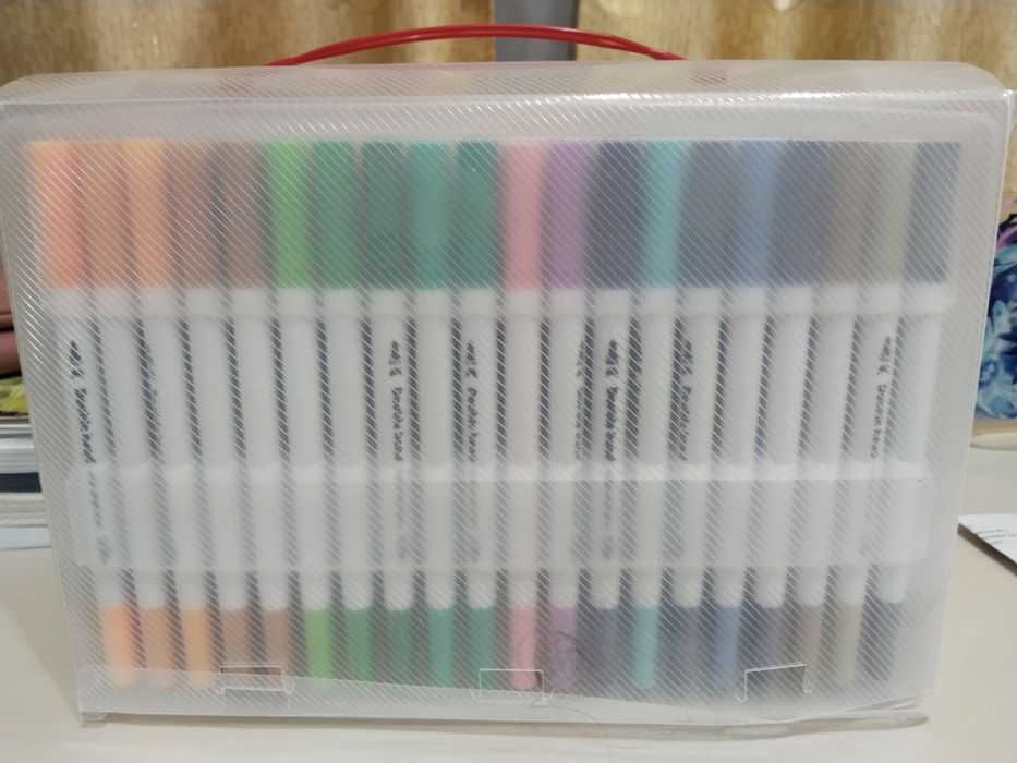 акварельные маркеры 120 цветов