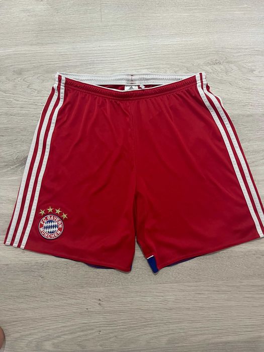 Pantaloni scurti Bayern Munich Adidas 2014 2015 Rosu L