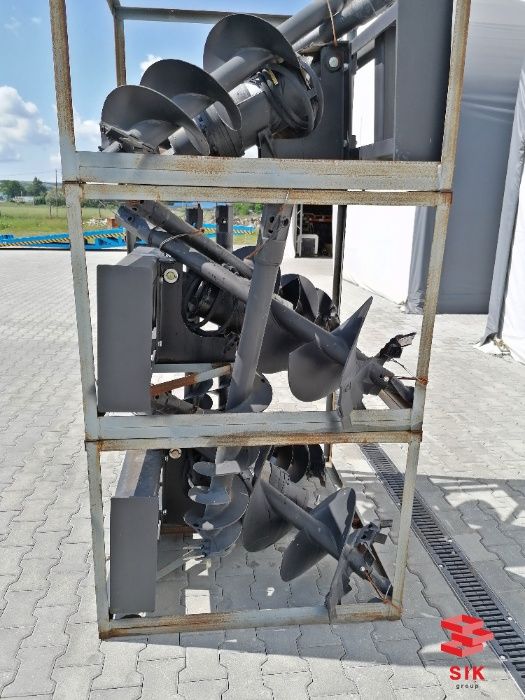 Burghiu spiral de pamant pt.utilaje tip BOBCAT