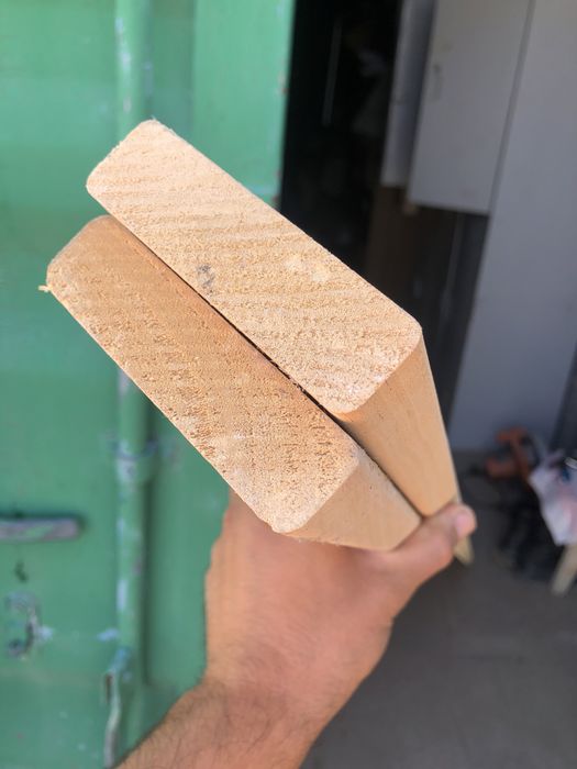 Полок абаши (африканский дуб для бани)