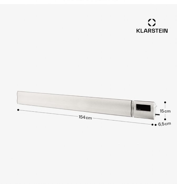 Klarstein електрическа печка за градина