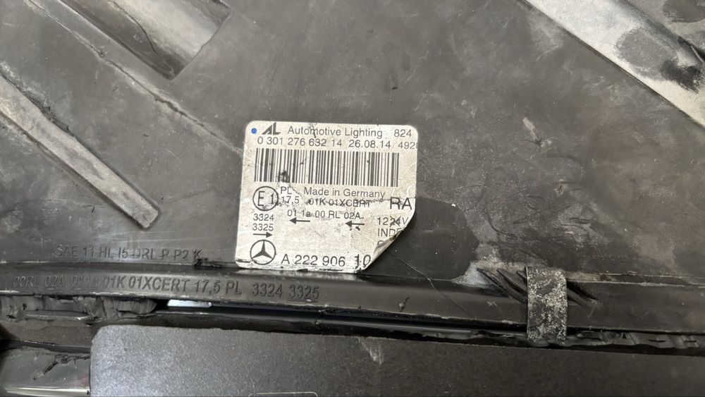 Фар за Mercedes W222
