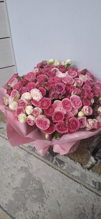 Цветы свежий обьемный