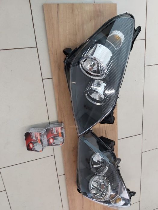 Set Faruri Cu Motor H7/H1 Dr=Stg Opel Astra H 04-07 Cu Bec 100% Putere