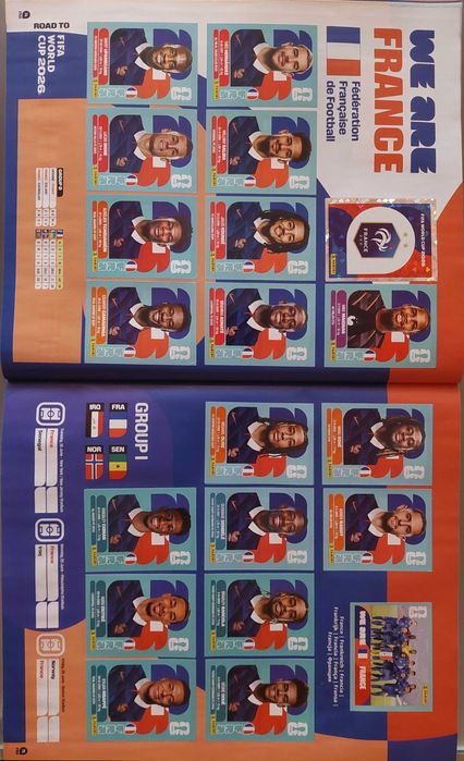 Album Panini World cup 2026 complet