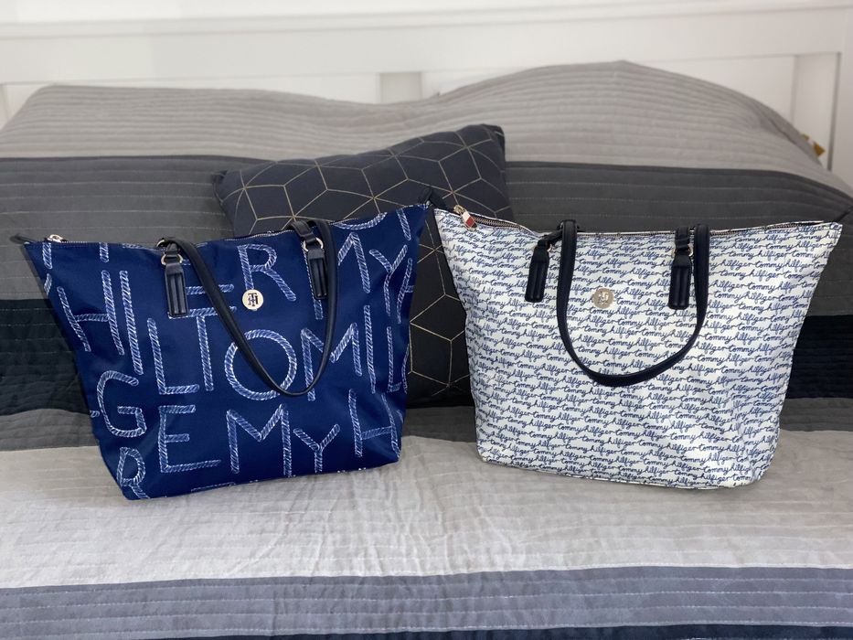 Tommy Hilfiger оригинална чанта PVC, Weekender bag, като НОВА